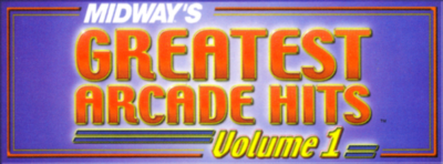 Midway's Greatest Arcade Hits Volume I logo for Sega Dreamcast